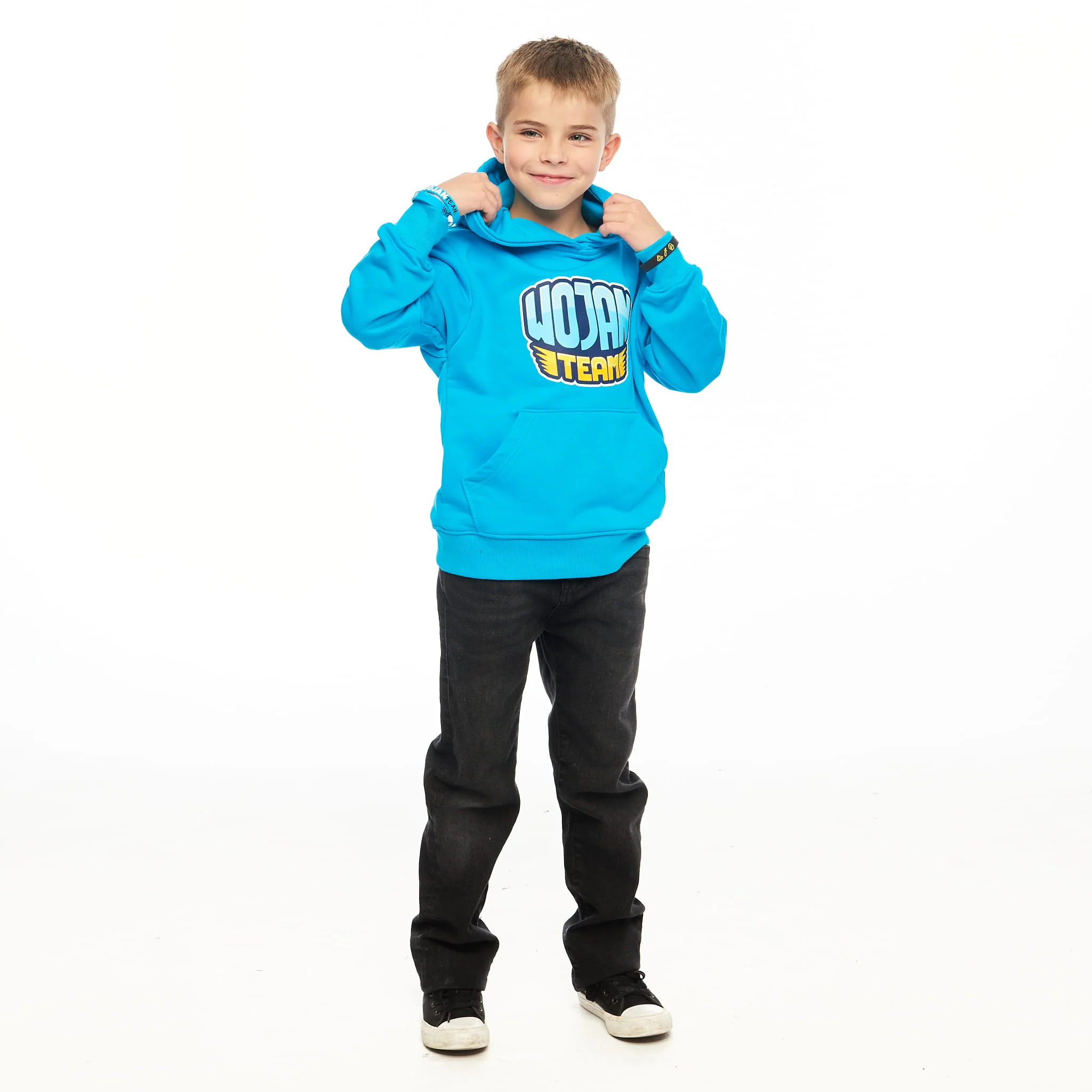 BLUZA WOJAN TEAM 2.0 - TURKUSOWA - Image 4