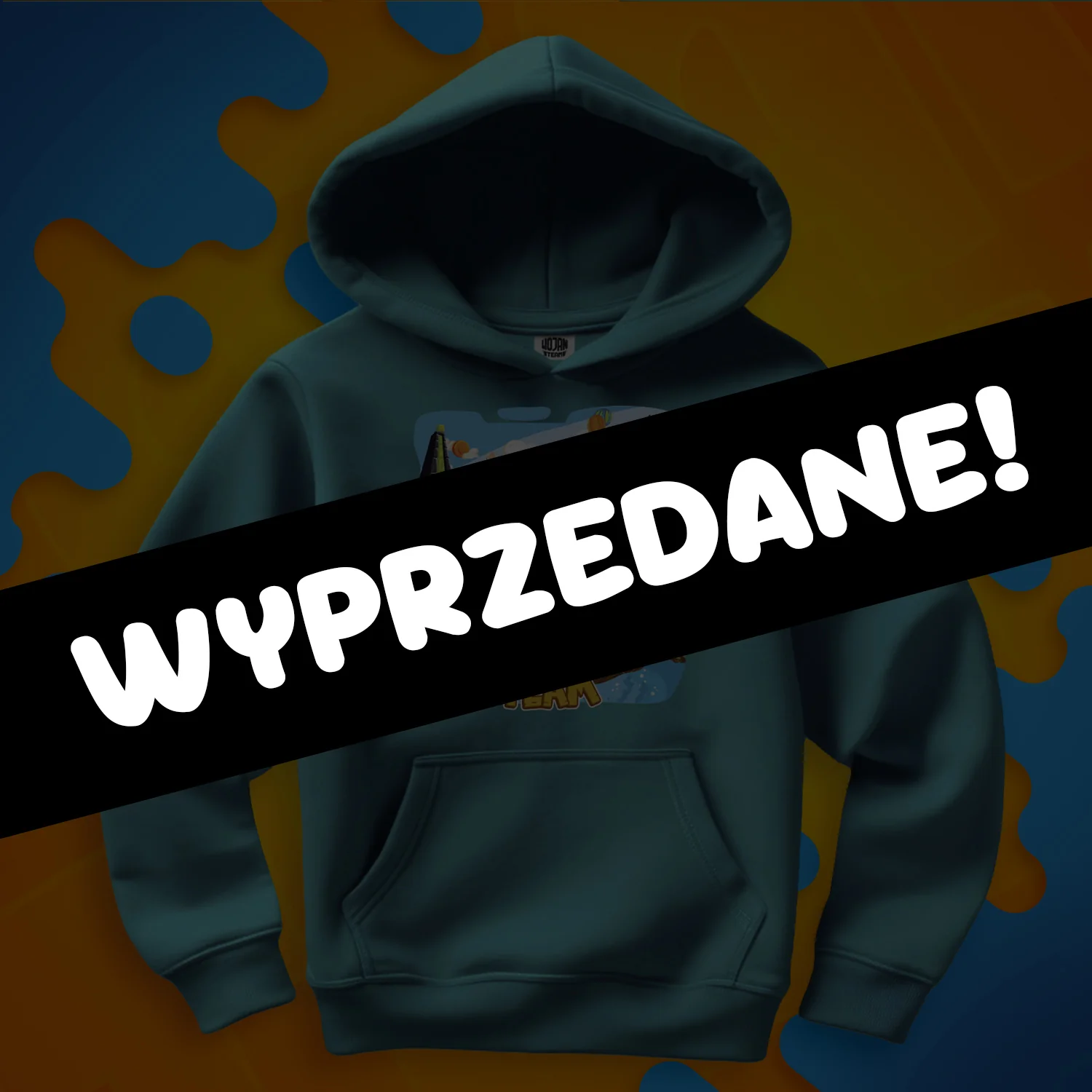 BLUZA WOJAN TEAM WOJANOWICE - TURKUSOWA