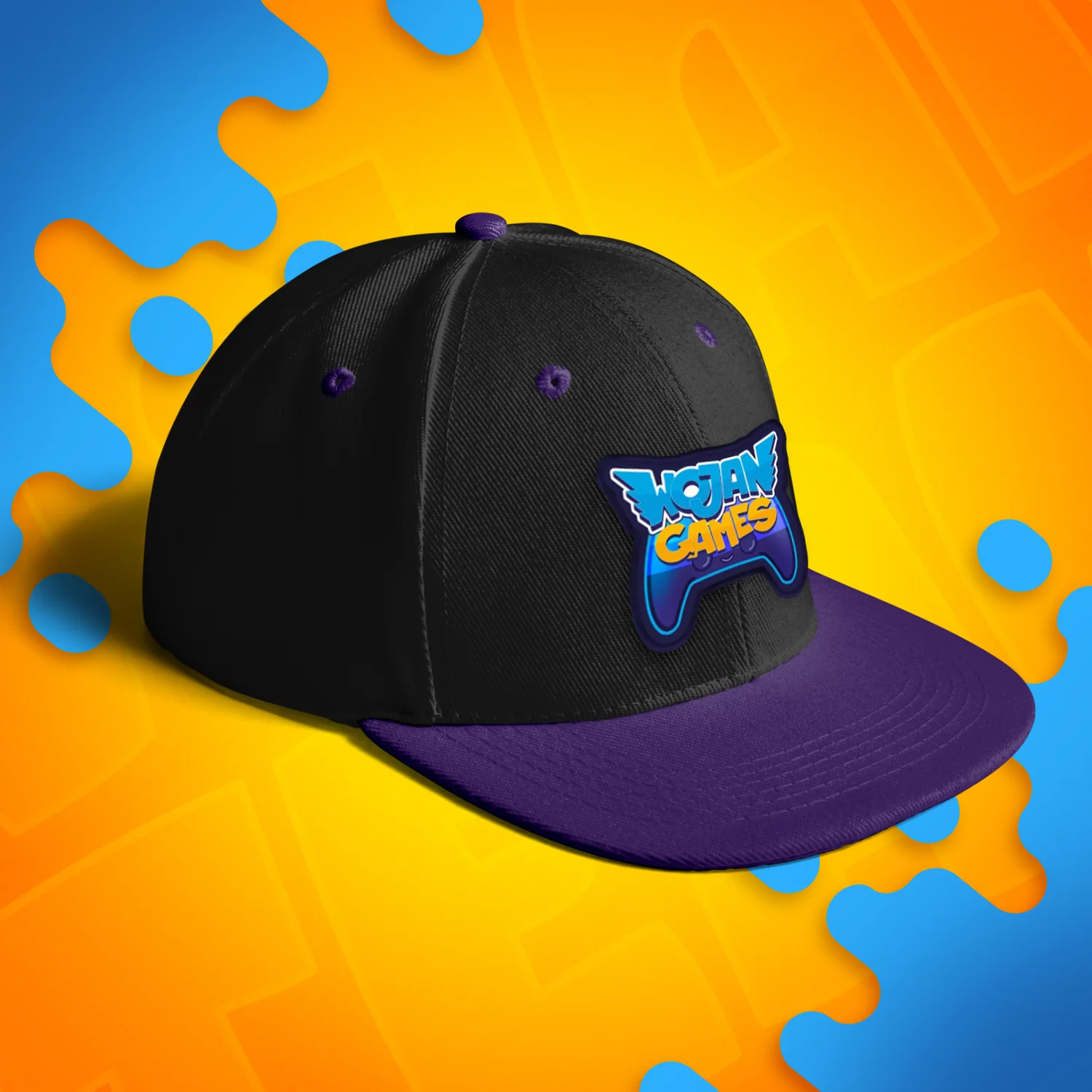CZAPKA Z DASZKIEM SNAPBACK - WOJAN GAMES - FIOLETOWA - Image 3