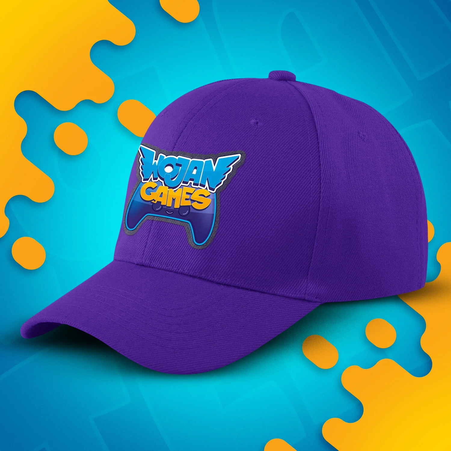 CZAPKA Z ZAGIĘTYM DASZKIEM - WOJAN GAMES - FIOLETOWA - Image 2