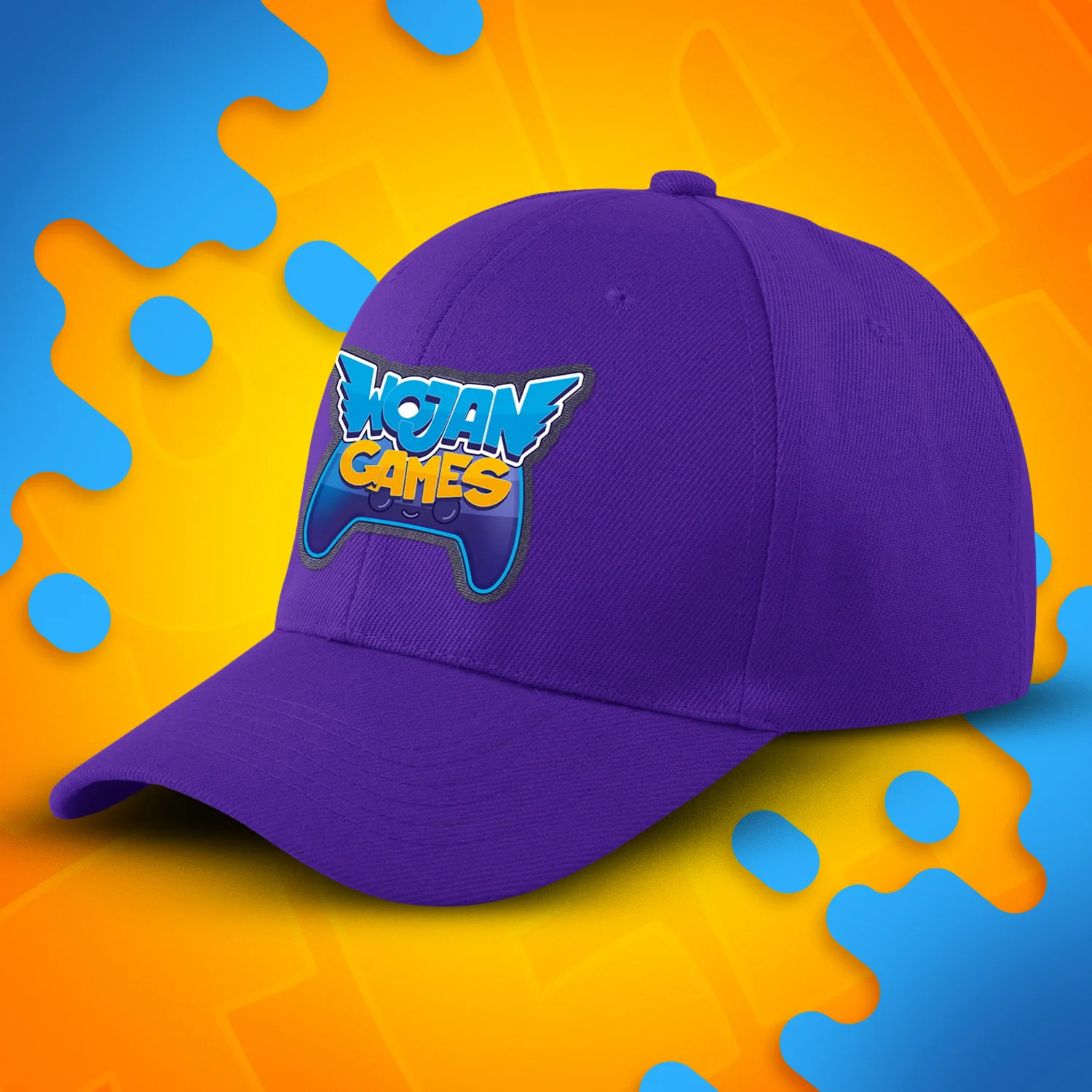 CZAPKA Z ZAGIĘTYM DASZKIEM - WOJAN GAMES - FIOLETOWA - Image 3
